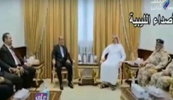 شاهد.. فيديو مسرب لوزير الدفاع القطري يفضح علاقتهم بإرهابي ليبيا