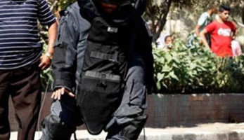 عاجل.. تفكيك قنبلة أمام تجارة طنطا بالغربية