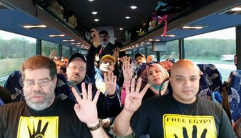 شقيق أحمد شوبير يحشد ضد السيسي في أمريكا