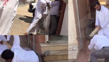 كويتي يسحل حارس عقار مصري طالبه بدفع الإيجار