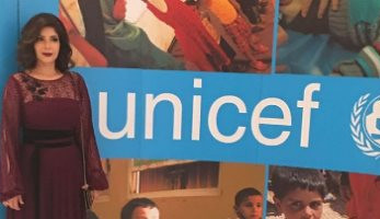 بالصور.. منى زكى تجمع تبرعات بدبى للأطفال ضحايا النزاعات فى المنطقة - اليوم السابع