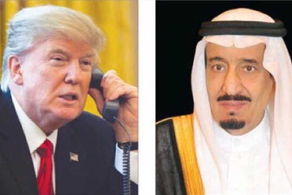 العاهل السعودي يهنئ ترامب على الضربة الأمريكية بسوريا ويطلع على تفاصيلها | المصري اليوم