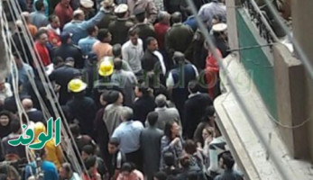انفجار هائل بكنيسة ماري جرجس بطنطا