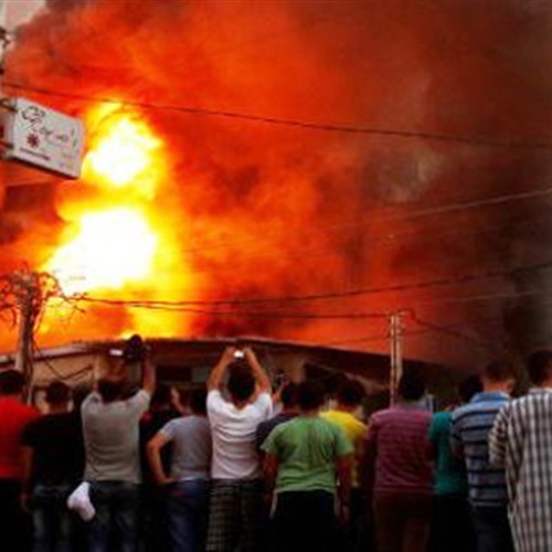 انفجار في محيط الكنيسة المرقسية بالإسكندرية