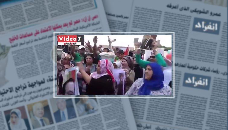 أنصار مبارك مهنئينه بذكرى تحربر سيناء: "نورت بيتك يا نسر مصر"