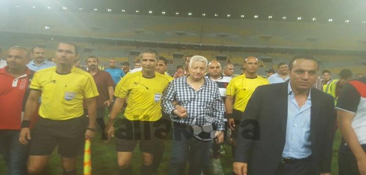 مرتضى منصور يُعلن موقفه من حكام مباراة سموحة - ياللاكورة