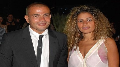 شاهد.. صدمة حزينة لزوجة عمرو دياب