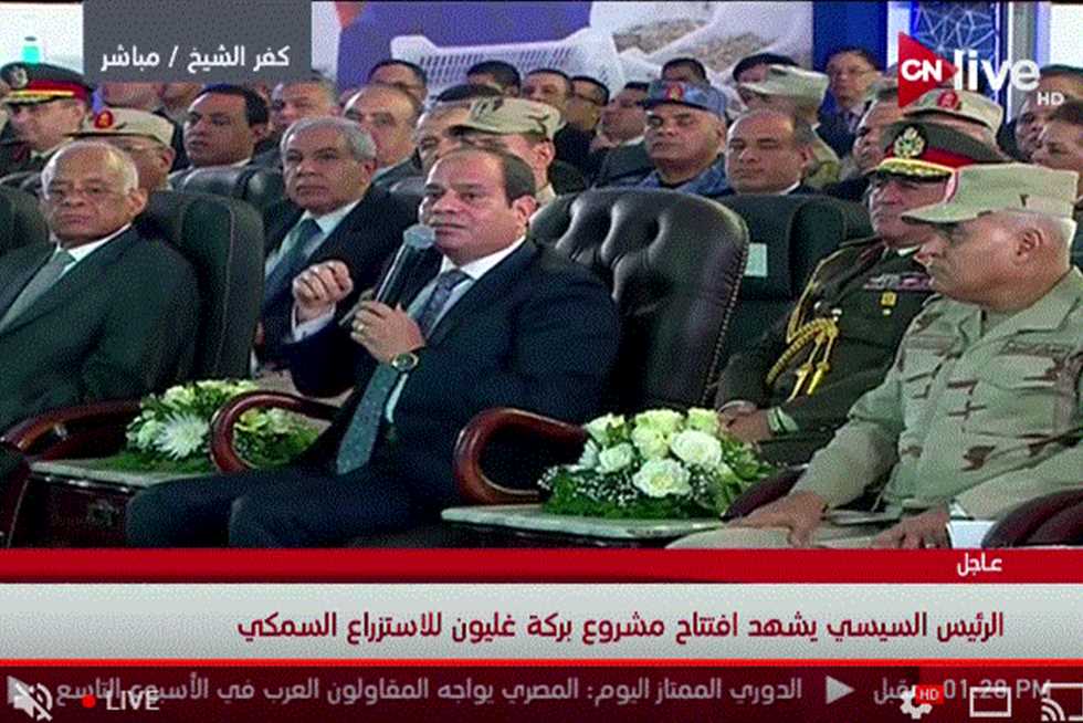رد قوي من السيسي بشأن سد النهضة: «ماحدش يقدر يمس مياه مصر» (فيديو) (خبر)