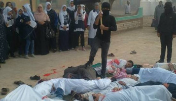 مديرة مدرسة يحيى الأدغم: تجسيدنا لـ"داعش" لتوعية الطلاب بمخاطر الإرهاب