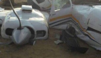 تفاصيل التحقيقات في حادث سقوط طائرة التدريب بالفيوم (خبر)