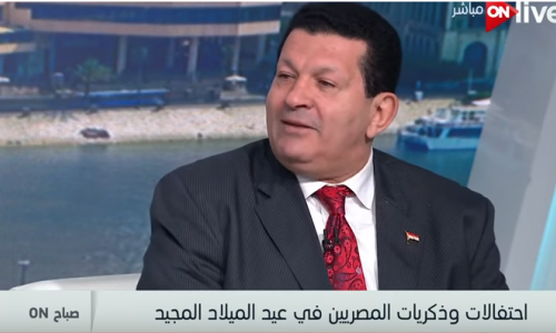 بالفيديو.. كنيسة القديسة أثناثيوس: كل مسيحي يبايع السيسي (خبر)