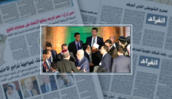 فيديو.. حاخامات يهود يتزاحمون من أجل مصافحة الإمام الأكبر (خبر)