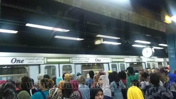 ارتباك في حركة الخط الثاني لمترو الأنفاق (خبر)