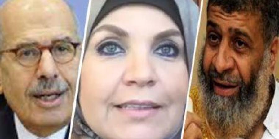 آيات عرابى تصف البرادعى بـ"الأراجوز".. وعاصم عبد الماجد يرد: امرأة "مشئومة" (خبر)