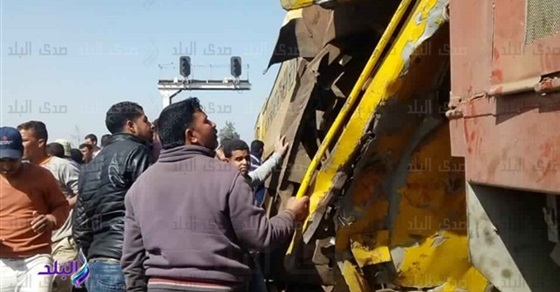 دماء على القضبان.. تصادم قطاري البحيرة «لحظة بلحظة» (ريبورتاج)