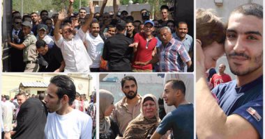 "دمعة وفرحة وزغرودة وسجدة" فى يوم العفو أمام طرة.. خروج 645 سجينا بموجب عفو رئاسى معظمهم من الشباب.. والمفرج عنهم: تعلمنا الدرس ولن نعود هنا مرة أخرى وسنلتفت لمستقبلنا.. وأهالى السجناء: شكرا للرئيس - اليوم السابع