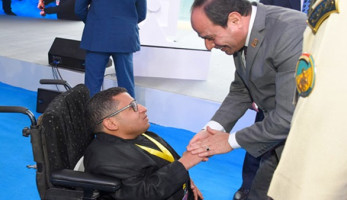 أحمد رأفت: حياتي تغيرت للأفضل بعد مقابلتي للرئيس السيسي (فيديو) (خبر)