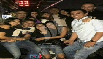 بالصور.. دينا الشربينى فى أحضان عمرو دياب من جديد (خبر)