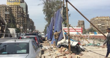 صور.. حى العجوزة يزيل التراك الخاص بالنادى النهرى للزمالك (خبر)