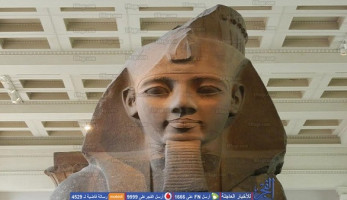 رحلة تمثال رمسيس الثاني من الأقصر إلى المتحف البريطاني (صور) - خبر