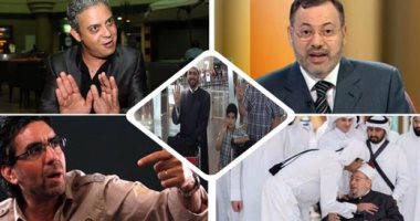 5 مصريين باعوا وطنهم من أجل دولارات تميم.. أحمد منصور مذيع الفتنة بالجزيرة أكبر داعمى "الإخوان".. القرضاوى وعصام تليمة عرابا الإرهاب بالدوحة.. معتز مطر خط دفاع التكفيريين.. ومحمد ناصر إعلامى بدرجة إرهابى (ريبورتاج)