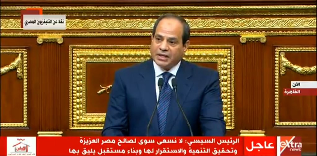 نائبة للسيسي: لولاك كان زمانا في معسكرات اللاجئين (خبر)