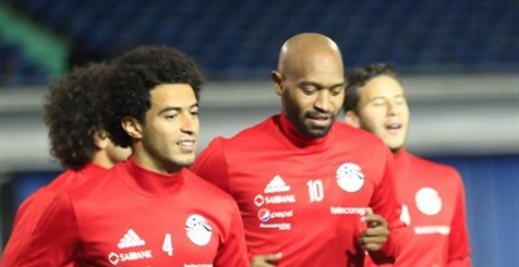 شيكابالا على دكة بدلاء الفراعنة في مواجهة أوروجواي