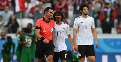 التاريخ الأسود لحكم مباراة مصر والسعودية مع تقنية الفيديو
