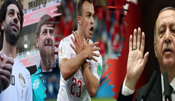 لعنة السياسة في مونديال روسيا 2018.. محمد صلاح ضحية لقائه رئيس الشيشان.. أردوغان يطيح بألمانيا من كأس العالم.. و«شاكيري وتشاكا» يعيدان مذبحة حرب الصرب مع كوسوفو بالأراضي الروسية