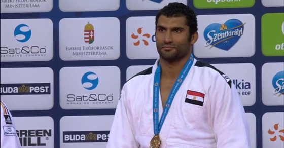 رمضان درويش: أنا أول لاعب جودو يحقق ثلاث ميداليات ذهبية