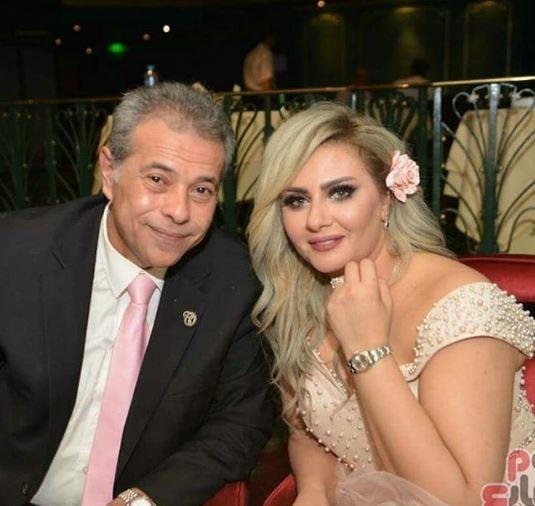بالصورـ هكذا قضى توفيق عكاشة وحياة الدرديري شهر العسل