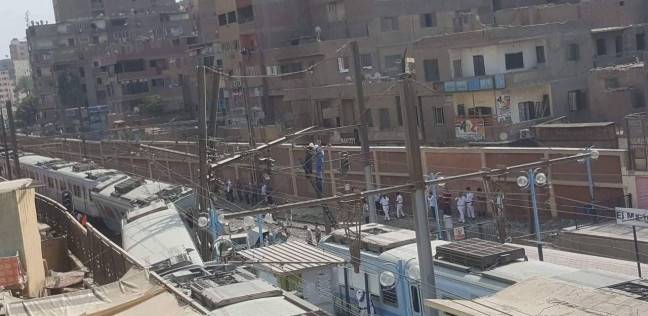 "المترو": خروج 5 عربات من "قطار المرج" عن القضبان بسبب خطأ في التحويلة