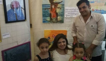 «فيفيان».. فى الواقع «على كرسى متحرك» وفى اللوحة «راقصة باليه»