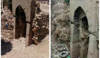 الآثار تعيد 'باب التوفيق' بوابة القاهرة الشرقية إلى مكانته (صور)
