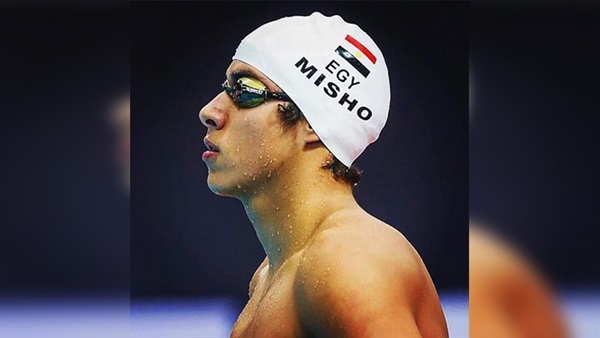 السباح أحمد سامي يكسر الرقم القياسي في بطولة ألمانيا الدولية