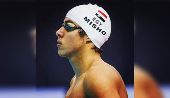السباح أحمد سامي يكسر الرقم القياسي في بطولة ألمانيا الدولية
