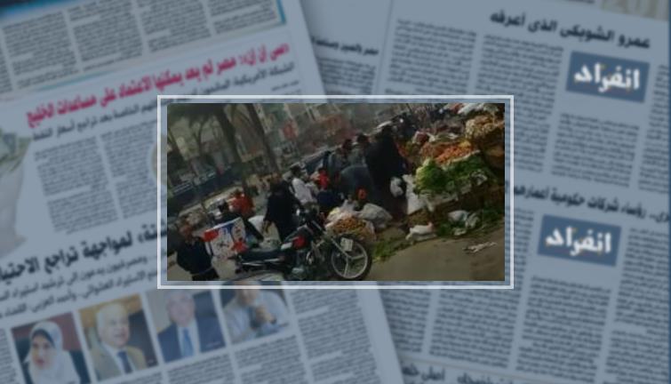 الباعة الجائلين يسيطرون على شوارع شرق مدينة نصر.. والحى لاحياة لما تنادى