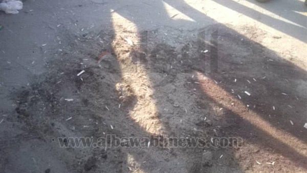 صور.. إرهابي مسطرد يتحول إلى أشلاء والدماء تغرق المكان