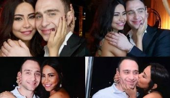 فيديو وصور.. قبلات ورقص وغناء شيرين وحسام حبيب يشعل السوشيال ميديا