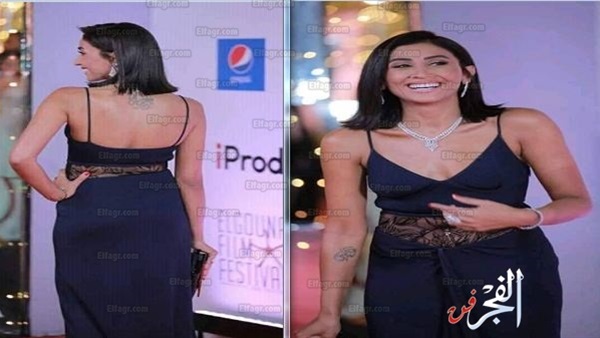 تعرف على سر 'وشم' دينا الشربيني وعلاقته بعمرو دياب في افتتاح 'الجونة السينمائي'