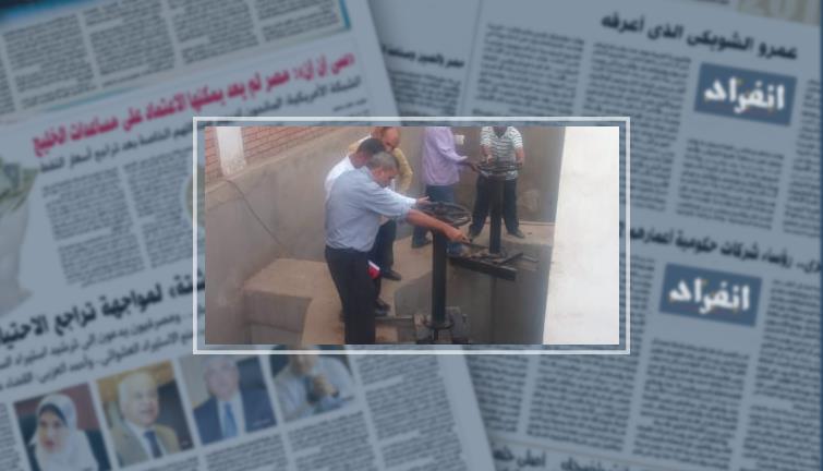 تشغيل محطة صرف صحى كفر حجازى بتكلفه 30 مليون جنيه بعد توقفها 6 سنوات
