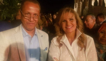 جمال مبارك ويسرا وشريهان في حفل زفاف نجل رجل أعمال بمعبد "فيلة"