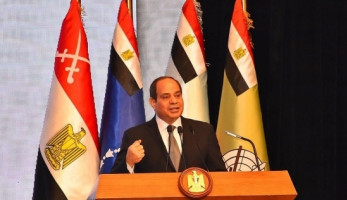 السيسي لـ حسين الجسمي: "كتر خيرك.. مجتليش فرصة أقولك متشكر"
