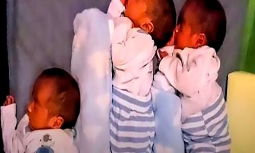شاهد..طفلة تلد 3 توائم في جواتيمالا