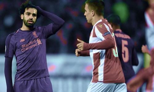 شاهد.. ليفربول يسقط أمام النجم الأحمر بثنائية مفاجئة بمشاركة محمد صلاح