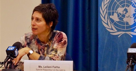 الخارجية تكشف مؤامرة خبيرة بالأمم المتحدة.. اختصت الجزيرة بالتصريحات.. أغفلت تطوير 46 منطقة عشوائية وإنشاء 300 ألف وحدة إسكان اجتماعي.. ونواياها مبيتة ولن نتهاون في فضح تصرفاتها المنحرفة ضد البلاد
