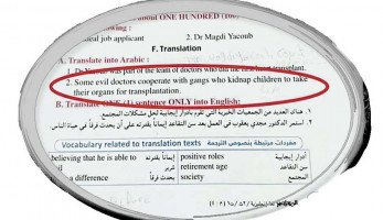 كتاب خارجى إنجليزى لـ«2 ثانوى» يثير غضب الأطباء: «بعضهم أشرار يتعاونون مع العصابات»