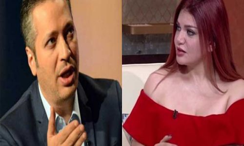 شاهد.. خناقة تامر أمين وياسمين الخطيب بسبب الرقص.. والأخيرة : أنت معقد