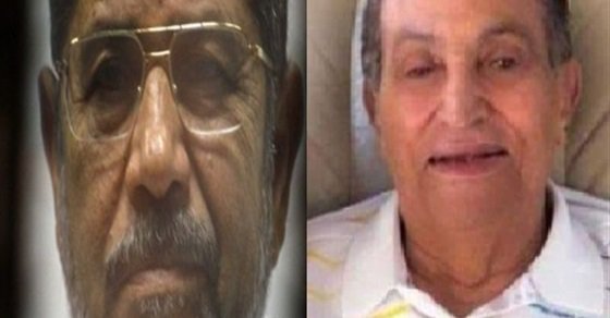 مبارك ومرسي وجهًا لوجه في المحكمة وسط حراسة أمنية مشددة