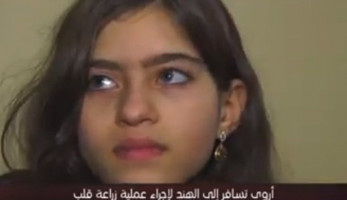 أحد شيوخ الإمارات يستجيب لنداء طفلة مصرية تحتاج لزراعة قلب بالهند